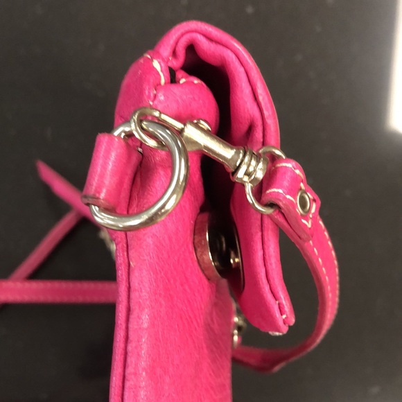 Borgo Degli Etruschi Leather Crossbody Wristlet - Picture 10 of 10